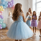 Blue  beautiful dress-m260249