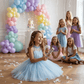 Blue  beautiful dress-m260249