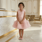 Pink Ruffle Tulle Party Dress for Girls M260246