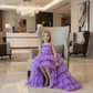Lavender Gown & sleeveless for girls-M260250