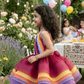 Multicolor  beautiful dress-m260253