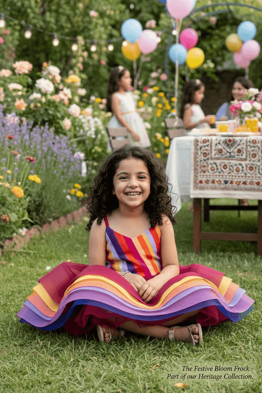 Multicolor  beautiful dress-m260253