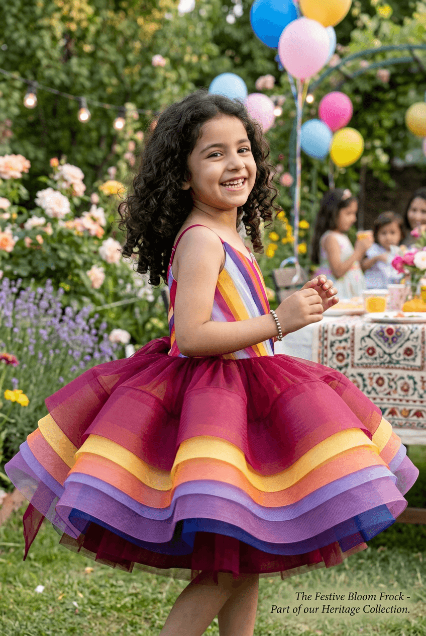 Multicolor  beautiful dress-m260253