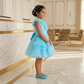 Blue  beautiful dress-m260252