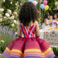 Multicolor  beautiful dress-m260253