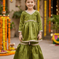 Green Designer sharara set M260257
