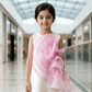Girls white Party dress M260260