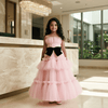 High Fashion Pink Gown  M260261