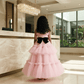 High Fashion Pink Gown  M260261