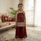 Maroon  Palazzo Set for Girls M260265