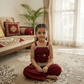 Maroon  Palazzo Set for Girls M260265