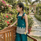 Green  Palazzo Set for Girls M260266