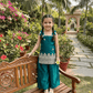 Green  Palazzo Set for Girls M260266