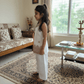 white  Palazzo Set for Girls M260267