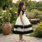 White Party Frock for Girls M260269