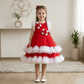 Red Party Frock for Girls M260270