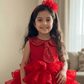 Red Party Frock for Girls M260272