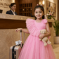 Pink Party Frock for Girls M260278