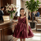 Maroon Party Frock for Girls M260287