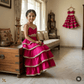 Magenta Beautiful Lehenga set for Girls M260289