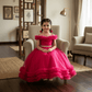 Girls Designer magenta Party Gown M260291