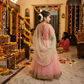 Net Sweetheart-Neckline Lehenga Choli Set for Girls M260099