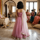 Net Sweetheart-Neckline Lehenga Choli Set for Girls M260099