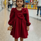 Maroon Beautiful Party for Girls m260297