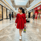 Red Party Dress for Girls M260133