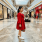 Red Party Dress for Girls M260133