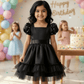Black Pearl Party Frock for Girls M260067