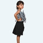 Girls premium skirt and top clothing set