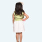 Girls premium skirt and top clothing set