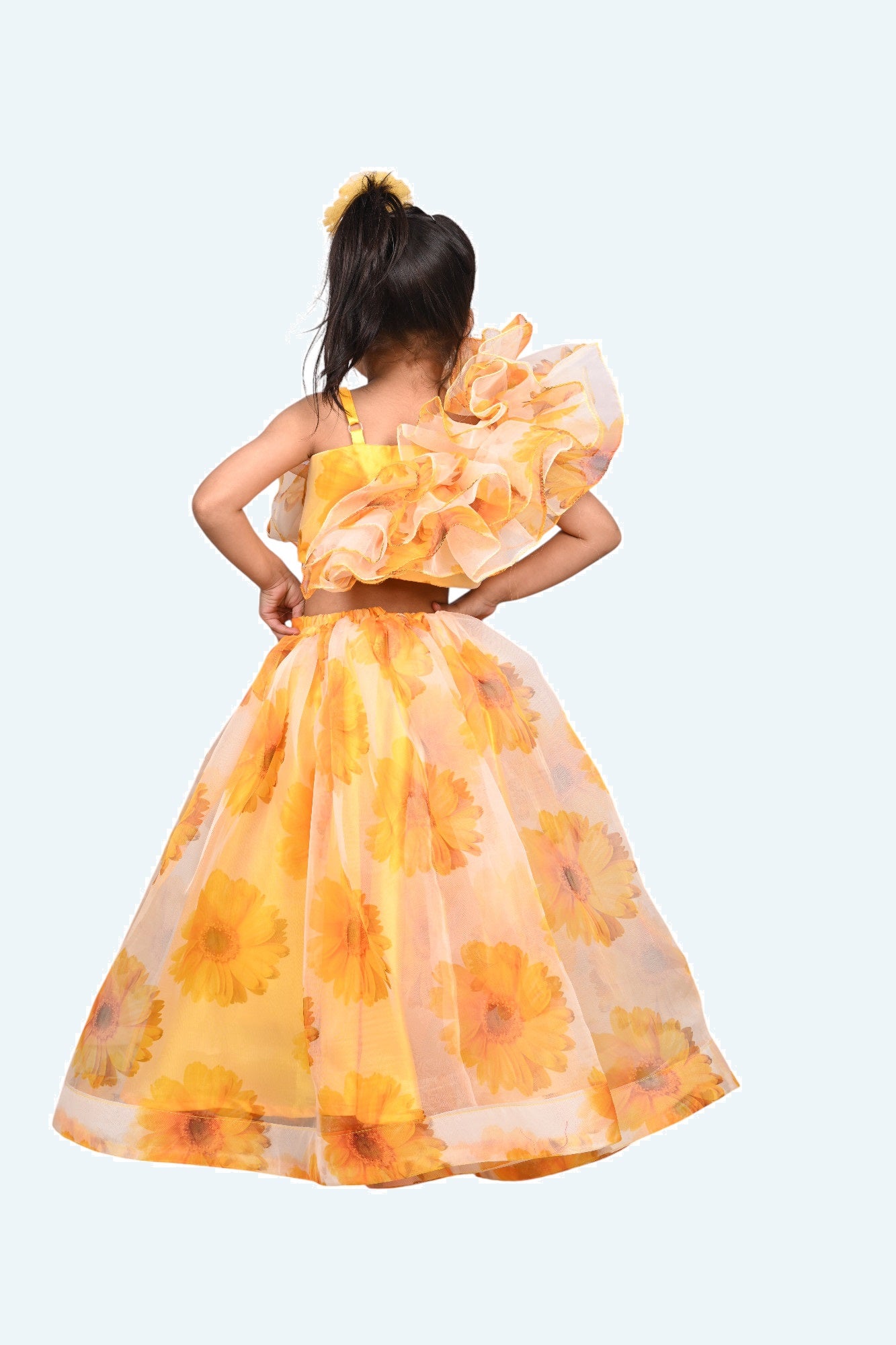 Yellow Designer lehenga choli set