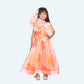 Orange Designer lehenga choli set