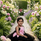 Girls black  Party frock m240045