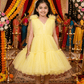SALE Girls yellow casual frock m250057