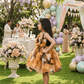 Designer Boutique Dresses yellow frock m250073