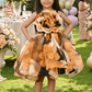 Designer Boutique Dresses yellow frock m250073