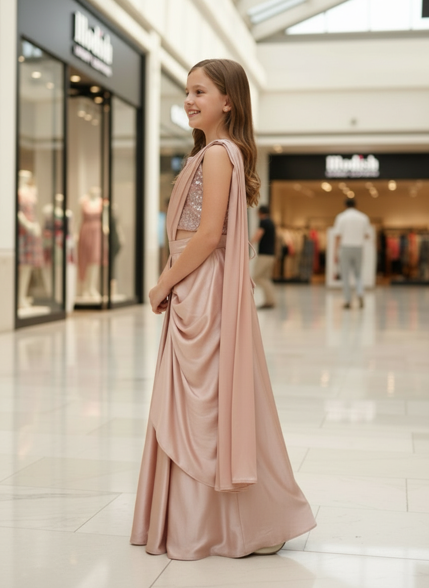 Trendy Dresses for Girls indo western party dress