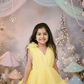 SALE Girls yellow casual frock m250057