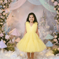 SALE Girls yellow casual frock m250057