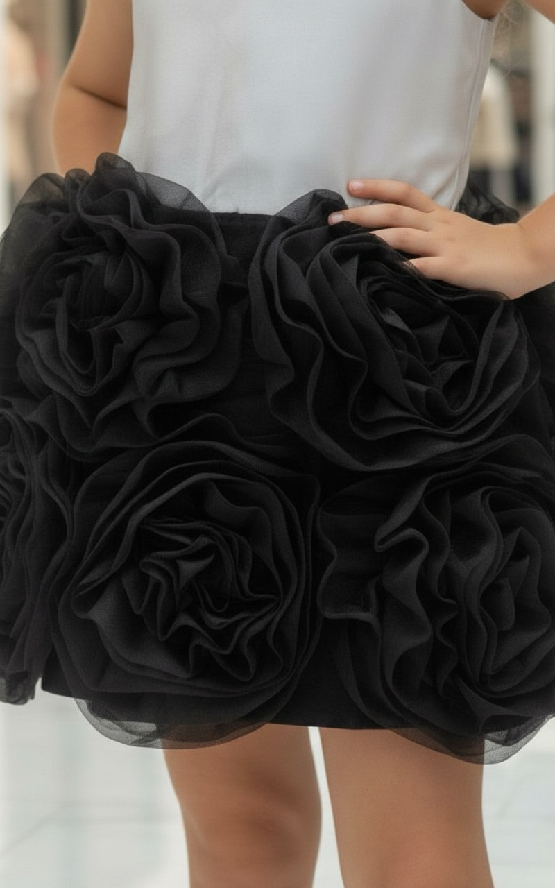 Childrens Party Dresses white frock m250334