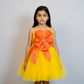 Girls trendy yellow dress m250060