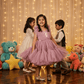 Pastel Pink party frock for girls