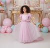 Girls Purple Gown length Party dress M232501