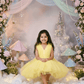 SALE Girls yellow casual frock m250057