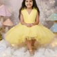 SALE Girls yellow casual frock m250057