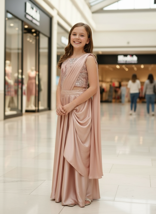 Trendy Dresses for Girls indo western party dress