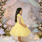 SALE Girls yellow casual frock m250057